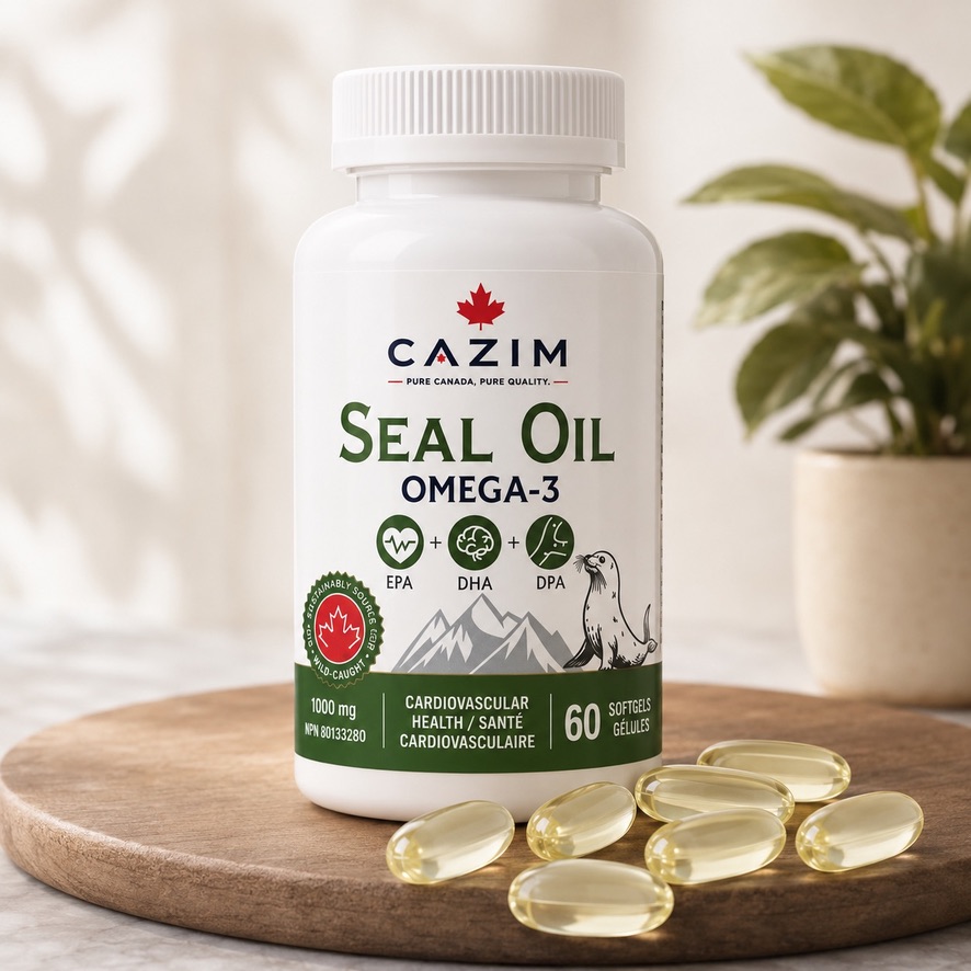 CAZIM Seal Oil 1000 mg bottle